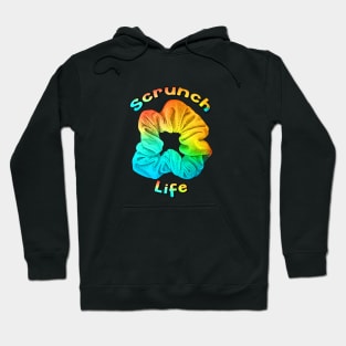 VSCO Scrunchie Scrunch Life Colorful Rainbow Girls Hoodie